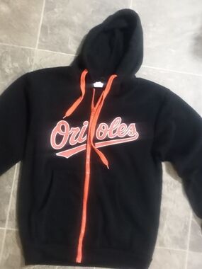 Black & Orange Hooded Jacket